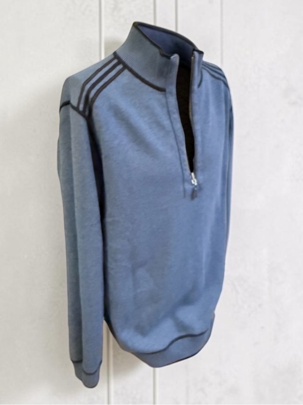 TOMMY BAHAMA Flipside Reversible Half zip Sweater Size Medium